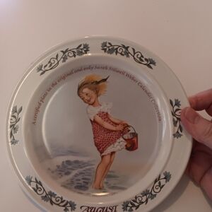 Newells Pottery August Collector's Plate
